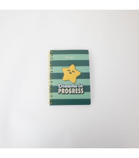 LIBRETA A5 3D ESTRELLA - DREAMS IN PROGRESS