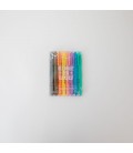 KIT DE 8 SUBRAYADORES DE CERA CON AROMAS PARA TRIUNFAR AQUI Y AHORA