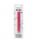 SET DE RECARGAS PARA BOLIS BORRABLES BO-BO (3) NARANJA ROSA LILA