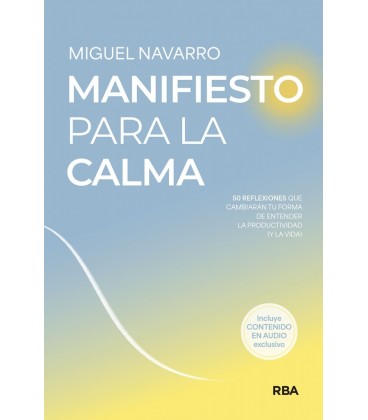 MANIFIESTO PARA LA CALMA