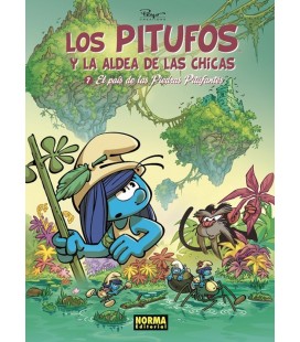 LOS PITUFOS Y LA ALDEA DE LAS CHICAS 7. EL PAIS DE LAS PIEDRAS PITUFAN