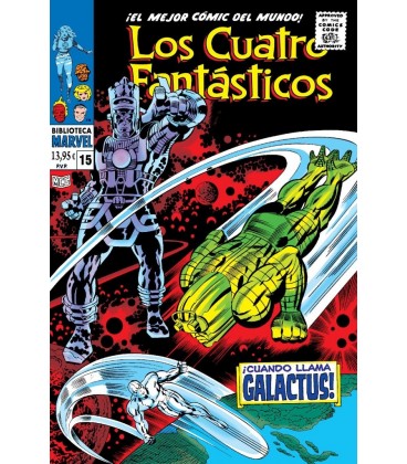 BIBLIOTECA MARVEL LOS 4 FANTASTICOS