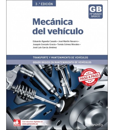 MECANICA DEL VEHICULO 3.ª EDICION 2025