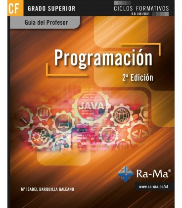 GUIA DIDACTICA. PROGRAMACION. 2ª EDICION (CFGS). EDICION 2025