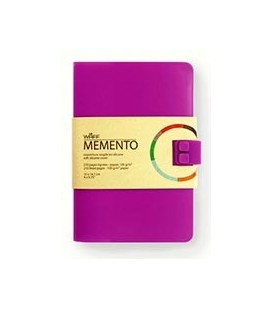 LIBRETA MEMENTO M PURPURA VIBRANTE