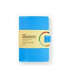 LIBRETA MEMENTO M AZUL