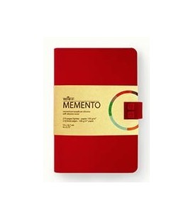 LIBRETA MEMENTO M ROJO VINO