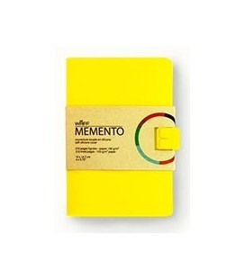 LIBRETA MEMENTO M AMARILLO
