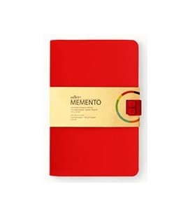LIBRETA MEMENTO L ROJO