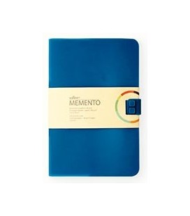 LIBRETA MEMENTO L AZUL MARINO