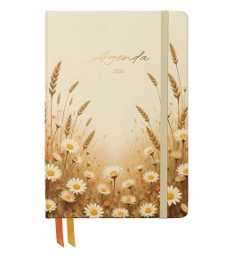 AGENDA ANUAL ENCUADERNADA GOLDEN MEADOWS 210x160