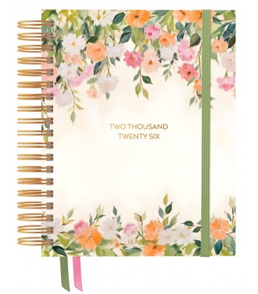 AGENDA ANUAL WIRE-O SUNSET CASCADE 210x160