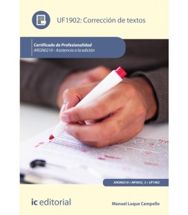 CORRECCION DE TEXTOS. ARGN0210 - ASISTENCIA A LA EDICION