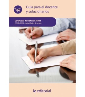 ACTIVIDADES DE VENTA. COMV0108 - GUIA PARA EL DOCENTE Y SOLUCIONARIOS