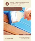 APLICACION DE PRODUCTOS SUPERFICIALES DE ACABADO EN CARPINTERIA Y MUEB