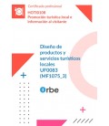 DISENO DE PRODUCTOS Y SERVICIOS TURISTICOS LOCALES (MF1075 3) HOTI0108