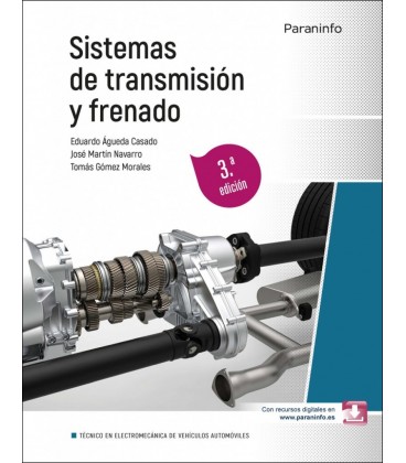 SISTEMAS DE TRANSMISION Y FRENADO 3.ª EDICION 2025