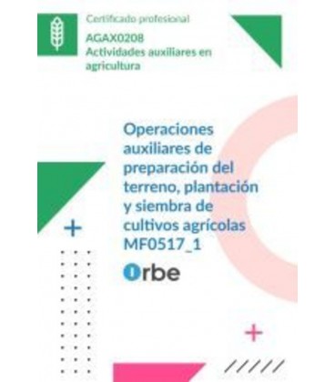 OPERACIONES AUXILIARES DE PREPARACION DEL TERRENO
