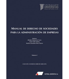 MANUAL DE DERECHO DE SOCIEDADES PARA LA ADMINISTRACION DE EMPRESAS 2ª