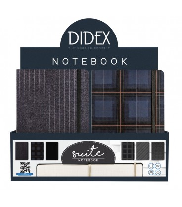 EXPOSITOR NOTEBOOK SUITE 12 PCS SURTIDO