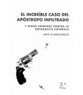 EL INCREIBLE CASO DEL APOSTROFO INFILTRADO