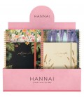 EXPOSITOR 18 HANNAI PERPETUO 6 NOTEBOOK + 6 CUADERNOS + 6 PLANIFICADOR