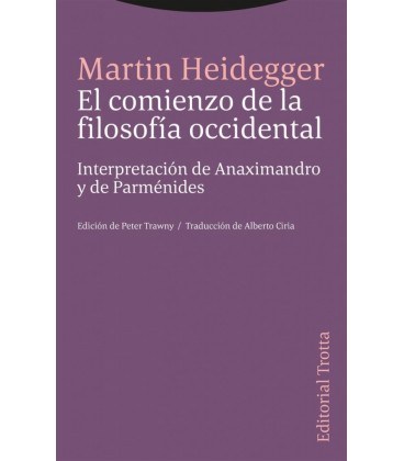 EL COMIENZO DE LA FILOSOFIA OCCIDENTAL