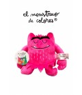 MONSTRUO DE COLORES PELUCHE ROSA (15 CM) AMOR