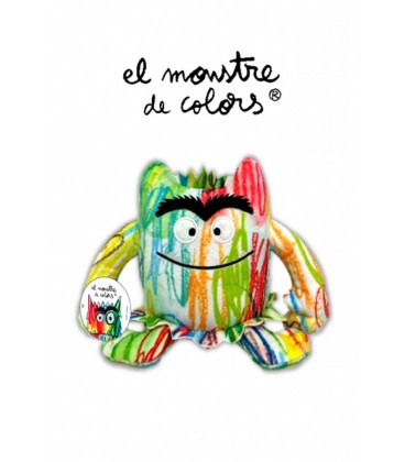 MONSTRE DE COLORS PELUIX MULTICOLOR (15 CM)
