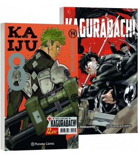 KAIJUU8 14 + KAGURABACHI 01 (PACK ESPECIAL)