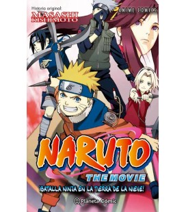 NARUTO ANIME COMICS 02 ¡BATALLA NINJA EN LA TIERRA DE LA NIEVE!