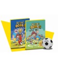 THE SUPER GOALS BOX SET: 2 BOOKS + SOCCER BALL