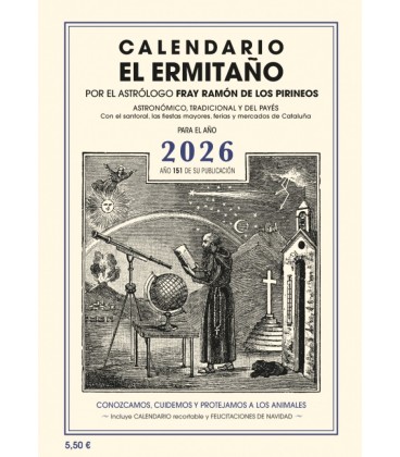 CALENDARIO EL ERMITAÑO 2026