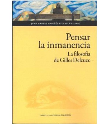 PENSAR LA INMANENCIA