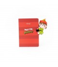 CUADERNO A5 CON PELUCHE ELFA - PASS THE GLITTER!