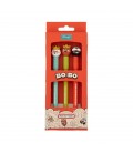 SET DE 3 BOLIS BORRABLES BO-BO (LOTE DE 6) - REYES MAGOS