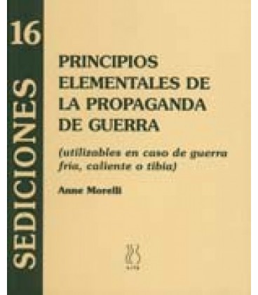 PRINCIPIOS ELEMENTALES DE LA PROPAGANDA DE GUERRA