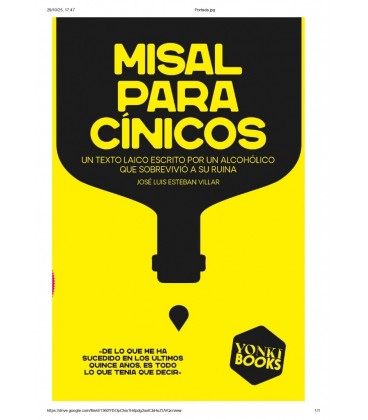 MISAL PARA CINICOS