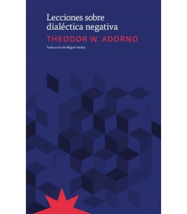 LECCIONES SOBRE DIALECTICA NEGATIVA - REED