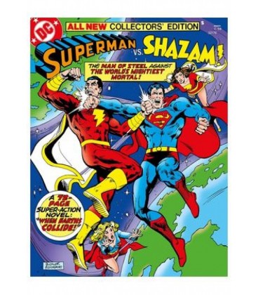 DC EDICION FACSIMIL: SUPERMAN VS. SHAZAM!. LIMITED COLLECTORS EDITION