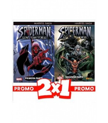 MARVEL SAGA SPIDERMAN UNLIMITED 2X1 (Nº1 Y Nº2)