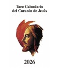 TACO CALENDARIO DEL CORAZON DE JESUS CLASICO 2026