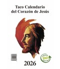 TACO CALENDARIO DEL CORAZON DE JESUS GRANDE 2026