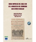 OBRAS IMPRESAS DEL SIGLO XVII DE LA BIBLIOTECA DEL SEMINARIO SAN ATON