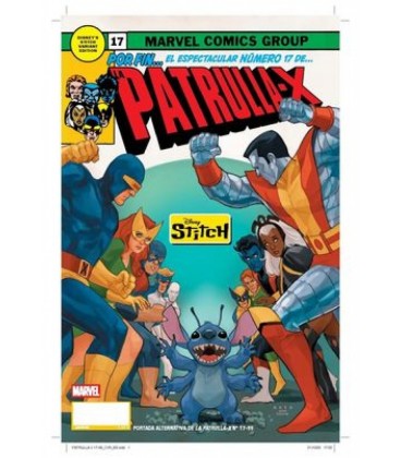 PATRULLA-X (PORTADA ALTERNATIVA DISNEY SITCH) 17