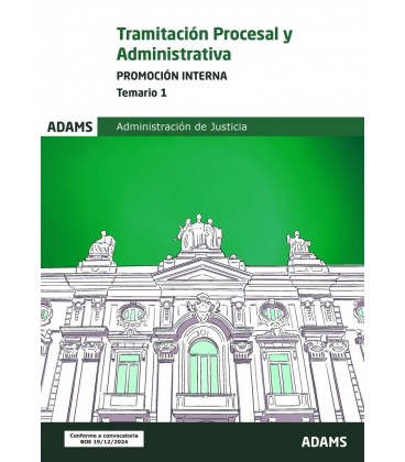 TEMARIO 1 TRAMITACION PROCESAL Y ADMINISTRATIVA