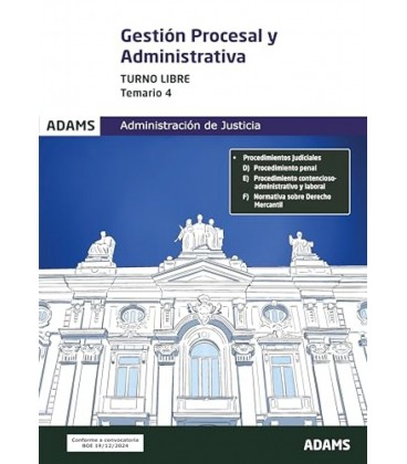 TEMARIO 4 GESTION PROCESAL Y ADMINISTRATIVA