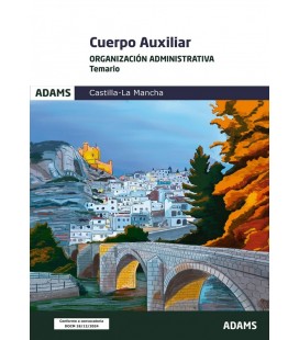TEMARIO ORGANIZACION ADMINISTRATIVA. AUXILIARES DE LA JUNTA DE COMUNID