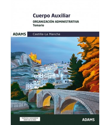 TEMARIO ORGANIZACION ADMINISTRATIVA. AUXILIARES DE LA JUNTA DE COMUNID