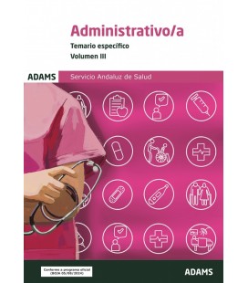 TEMARIO ESPECIFICO III ADMINISTRATIVO-A DEL SERVICIO ANDALUZ DE SALUD